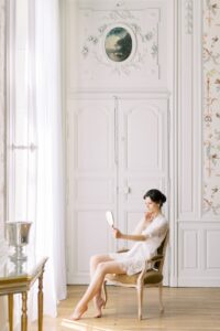 bridal preparation Abbaye de Maizières