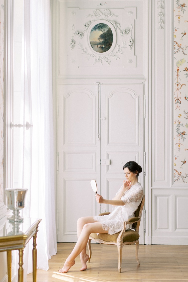 bridal preparation Abbaye de Maizières